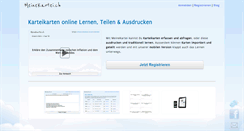 Desktop Screenshot of meinekartei.ch
